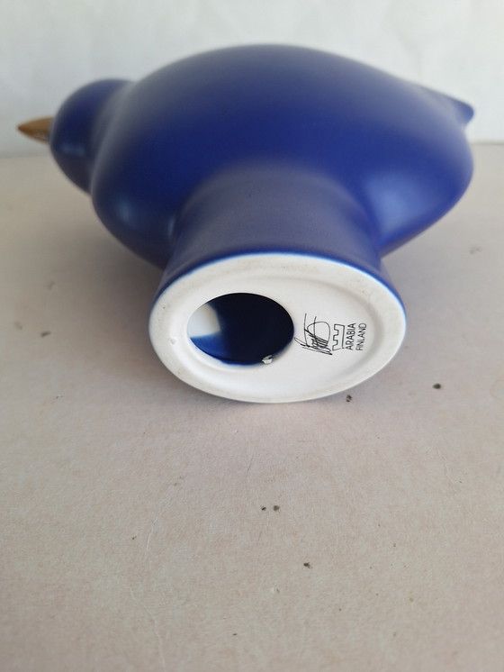 Image 1 of Arabia Finnland Töpferei Parvi Bird Lisa. Das Design stammt von Howard Smith 1990s.