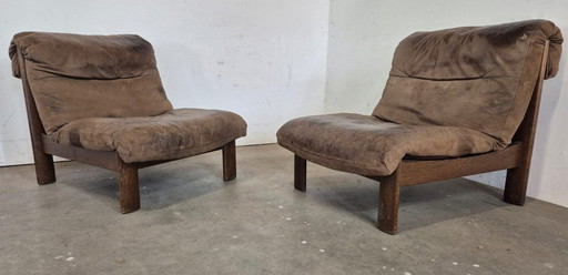 1970s Leather Relax Armchair