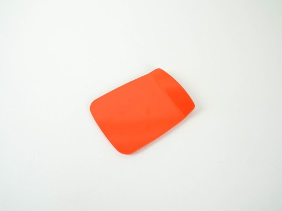 Image 1 of Tabla de cortar naranja, diseño danés, década de 1970, fabricada por Rosti.