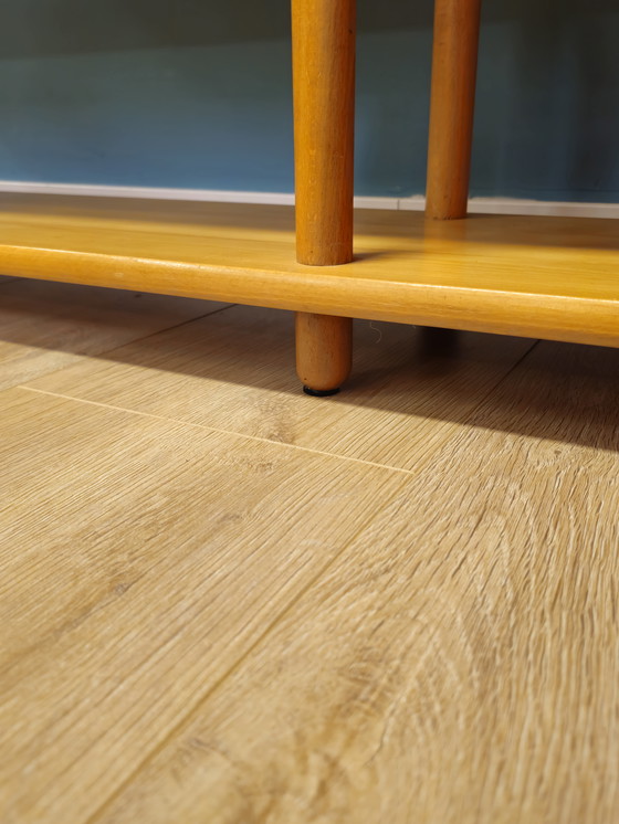 Image 1 of Credenza libreria vintage Willem Lutjens Stokkenkast Roomdivider