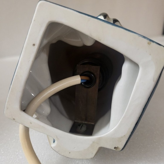 Image 1 of Vintage ceramic owl lamp/nightlight, 1950s-60s, Germany