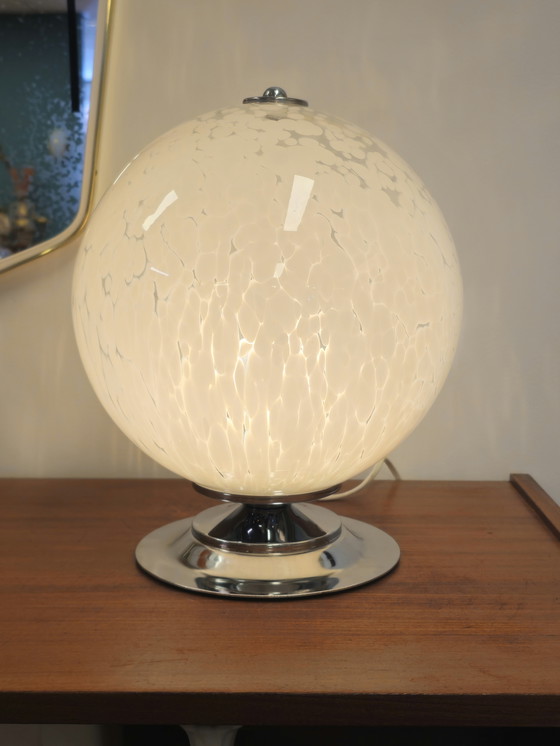 Image 1 of Vintage Murano Tafellamp Bureaulamp Lamp Lampje