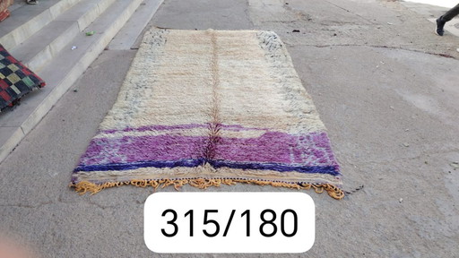 Handgeknoopt vestito berbero wol 315x180cm