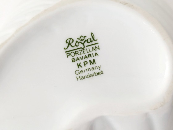 Image 1 of Mini vaso o ciotola decorativa in porcellana Royal KPM Bavaria, vintage, anni '70, Germania.