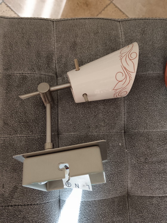 Image 1 of 2 appliques murales artisanales en céramique et métal par G Deidda