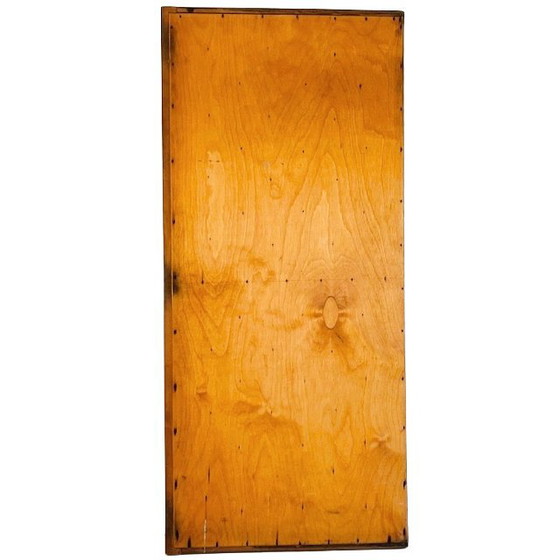 Image 1 of Vintage brocante letterbox XL solid wood 1940's