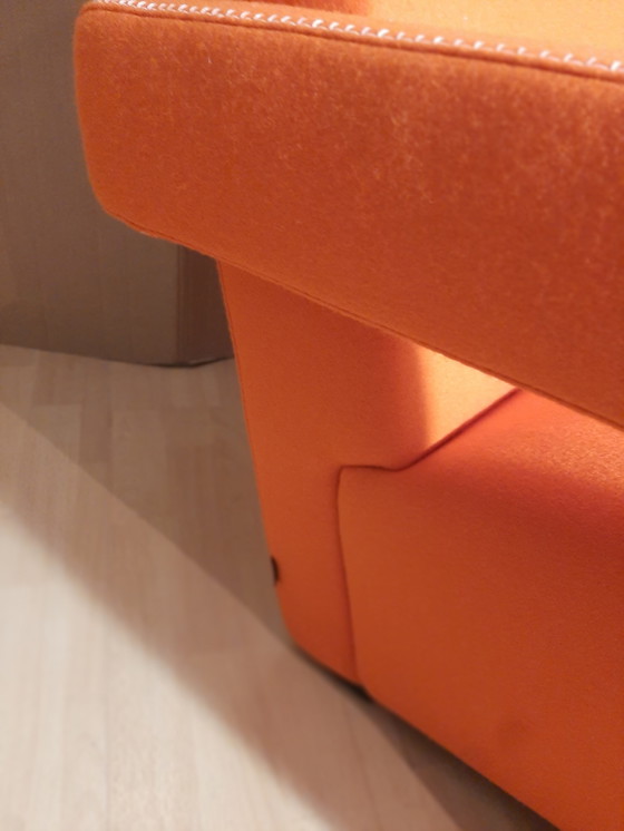 Image 1 of Cassina Utrecht 637 Nuovo mai usato in panno di lana Ruggine arancione (Serie 13L) Punto cavallo