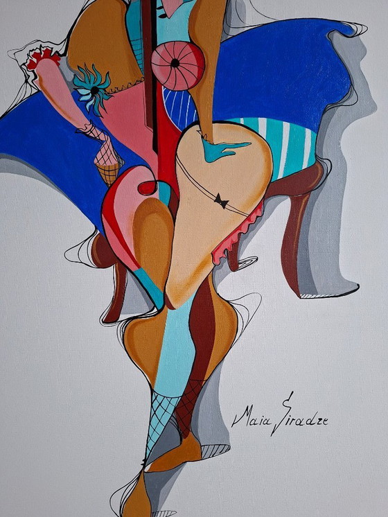 Image 1 of Maia Siradze Cubism woman