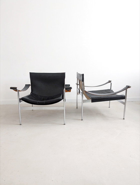 Image 1 of 2x Chaises longues Tecta 'D99' de Hans Könecke