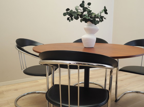 Image 1 of Set van vier stoelen, Italiaans ontwerp, jaren 1980, Productie: Italië