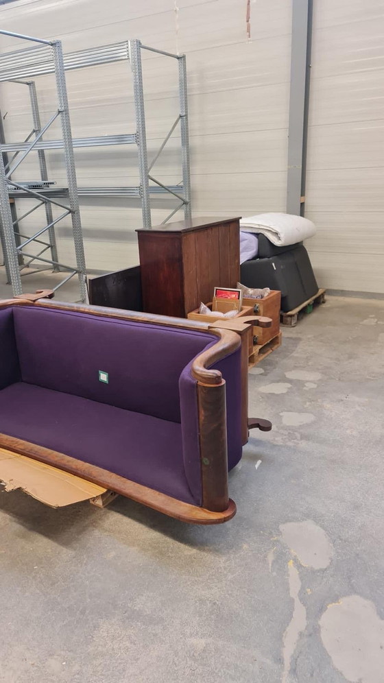 Image 1 of Biedermeier sofa newly upholstered