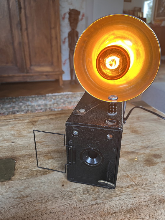 Image 1 of Ensign boxcamera repurposed lamp