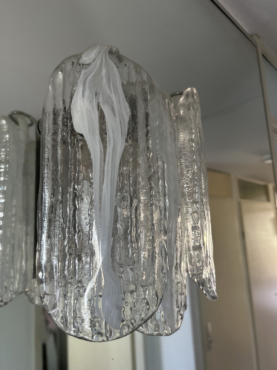 Image 1 of 2x Murano glass wall lamp