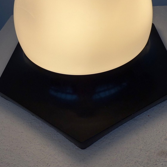 Image 1 of Plafond/Wandlamp Zwart Jaren 60/70