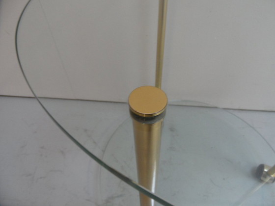 Image 1 of Vintage brass trolley