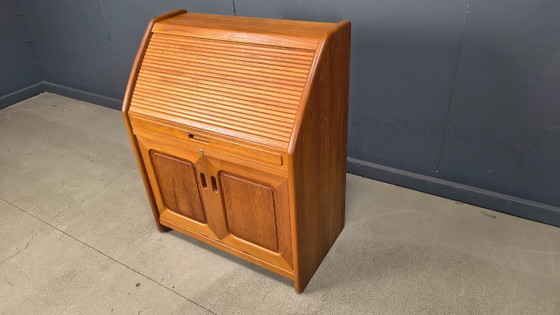 Image 1 of Sekretär aus Teakholz von Dyrlund, Dänemark, 1960er Jahre
