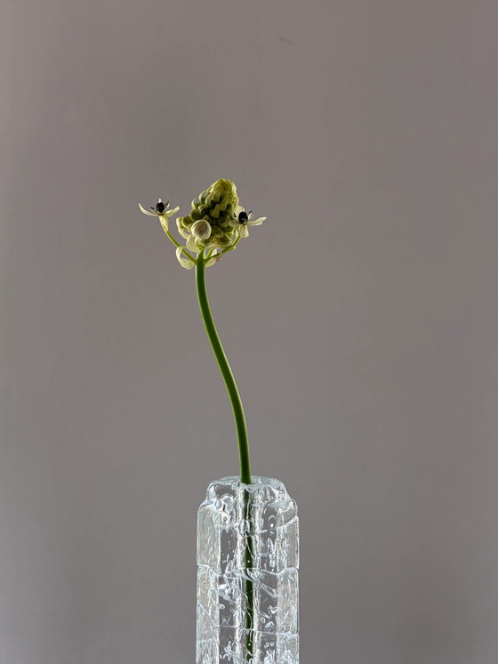 Vintage Pukeberg Sweden solifleur vase – Glass, Scandinavian (photo 2 of 5)