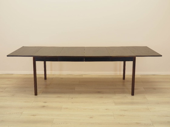 Image 1 of Eikenhouten tafel, Deens design, jaren 70, gemaakt in Denemarken.