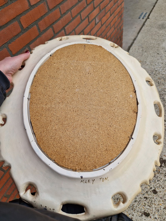 Image 1 of Brocante mirror 59x46