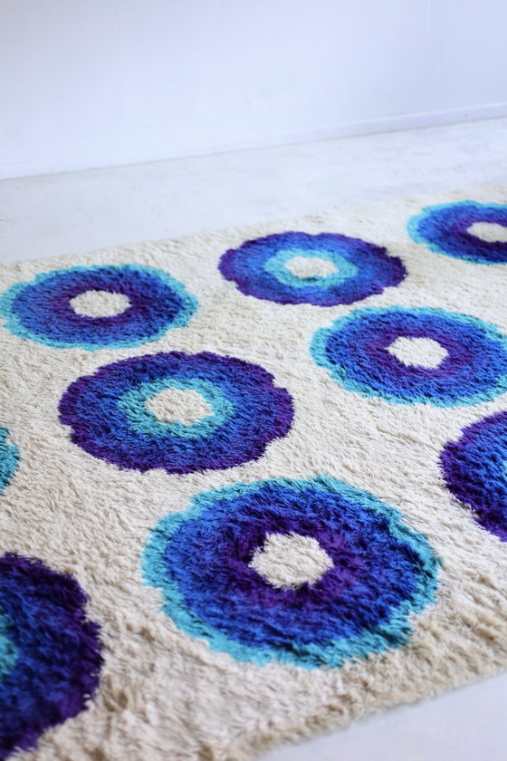 Tappeto vintage ‘Hojer Ekspor Wilton’, design Space Age – Tappeti, Lana (photo 3 of 5)