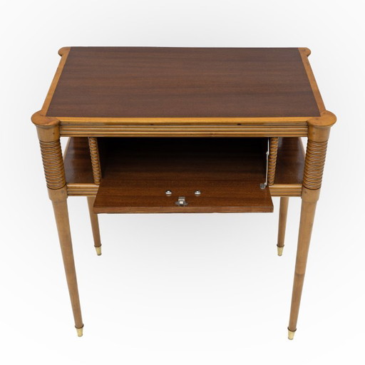 Console en érable italien de style Pierluigi Colli, années 1950