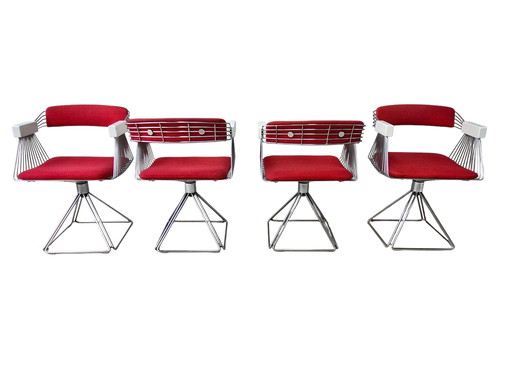Delta Chairs by Rudi Verelst for Novalux, 1974