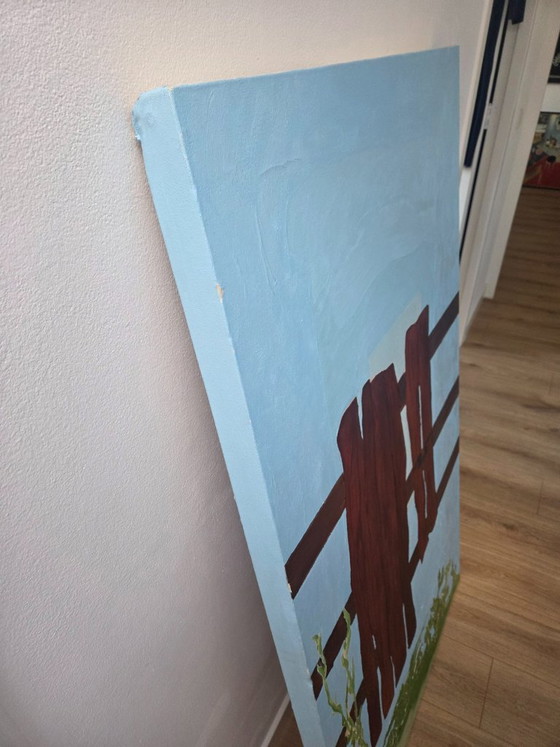 Liesbeth van Ginneken - Ölgemälde – Gemälde & Zeichnungen, Holz (photo 2 of 5)