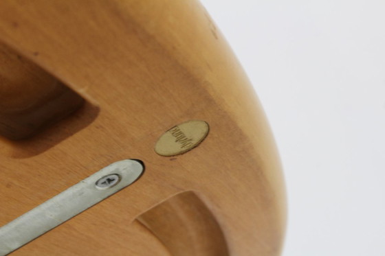 Image 1 of Vintage Danish oval extendable dining table Dyrlund