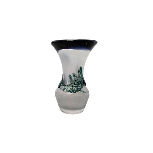 Val St. Lambert Studio Cristal Design Vase, 90er Jahre
