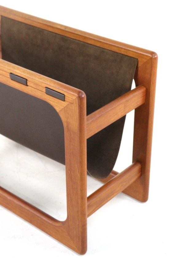 Image 1 of Salin mobler vintage magazine holder magazine rack Danish