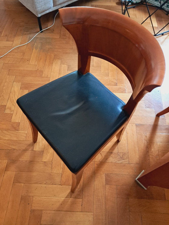 Image 1 of 4X Giorgetti Sella Media Stoelen