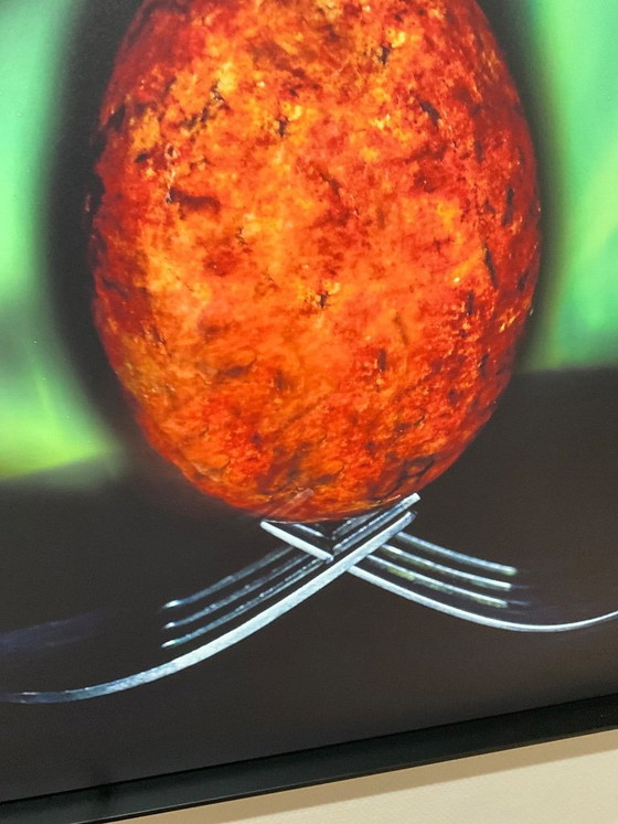 Image 1 of Photography art on aluminium 60x60 cm