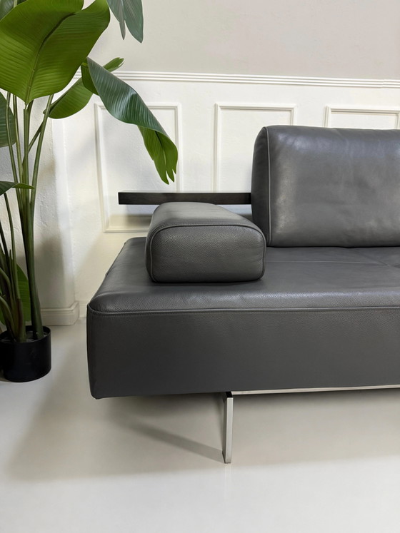 Image 1 of Rolf Benz Dono Sofa Grau Leder Couch