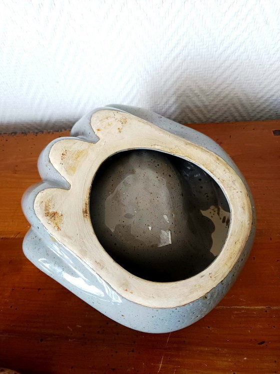 Image 1 of 2x ceramic hand trinket trays, 1980s