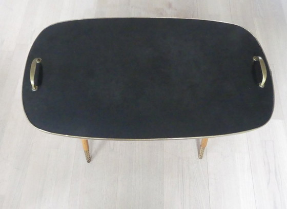 Image 1 of Beistelltisch Ilse Möbel 50er Jahre Resopalplatte UK2aeb