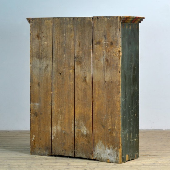Armario nupcial de pino, fechado en 1815. – Iron, Wood (photo 14 of 14)