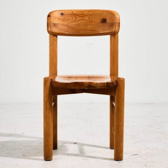 Image 1 of MK10537 Esszimmerstuhl aus Kiefernholz von Rainer Daumiller für Hirtshals Savvaerk, 6-teilig