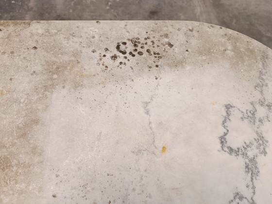 Image 1 of Tavolo da giardino con piano in pietra