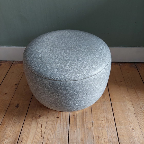 Image 1 of pouf vintage avec espace de rangement