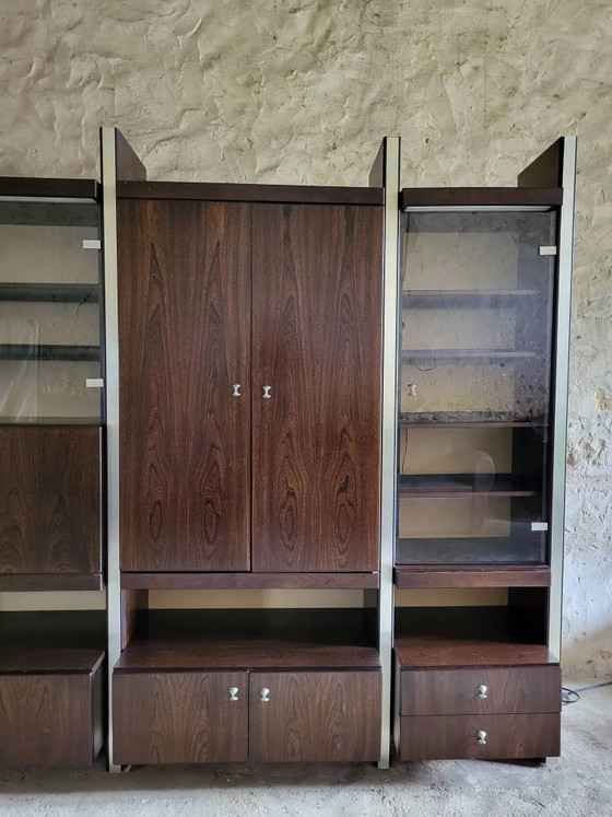 Library / living room. Late 1970s Roche Bobois. – Bookcases, Wood (photo 11 of 20)