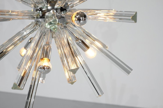 Image 1 of Sputnik pendant light in Murano glass, Italy.