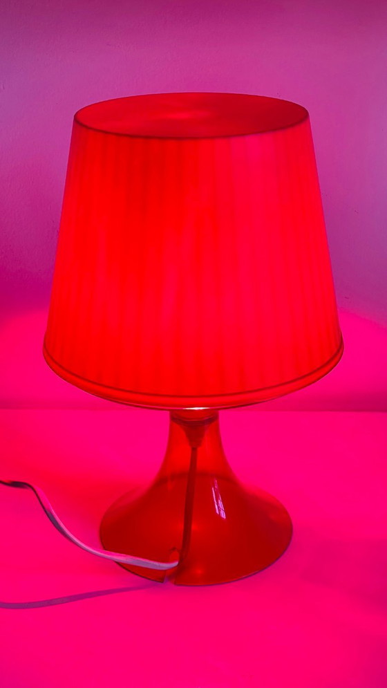 Image 1 of Lampe Rouge Ikea Vintage