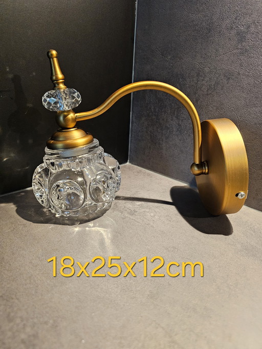 Vintage Look Wall Lamps New in Box