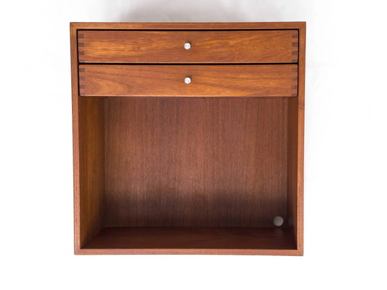 Teak Wall Console #131 by Kai Kristiansen for Aksel Kjersgaard, 1960s – Shelving unit, Aluminium (photo 2 of 16)