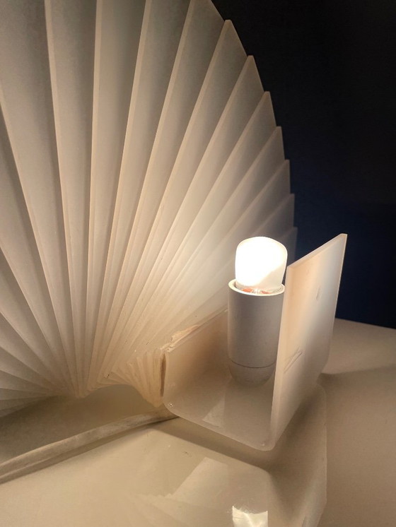 Image 1 of Designer table lamp – Fan model (Italy, ca. 1970–1980)