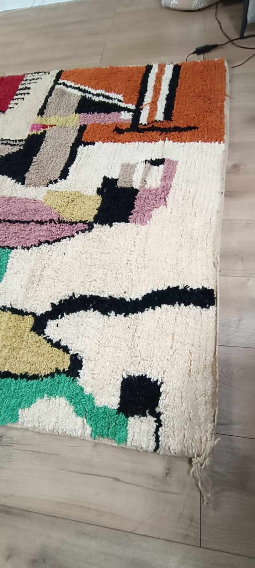 Berber carpet rug new wool moroccan Carpet - 300 x 200 cm 300 x 200 m Type B10.3