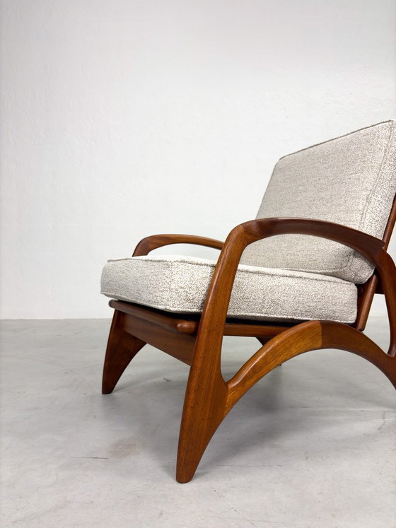 Seltener Mid-Century-Sessel von De Ster Geldermalsen – Wood (photo 6 of 15)