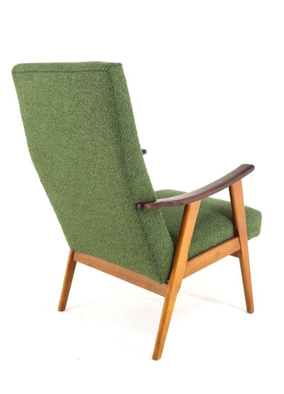 Image 1 of Dutch armchair 'Bergen' vintage upholstered