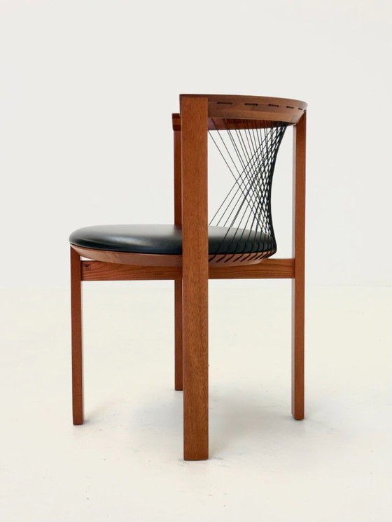 Image 1 of Ensemble de chaises Tranekær String par Niels Jørgen Haugesen