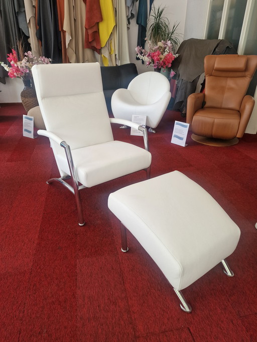 Leolux helicoidal con reposapiés